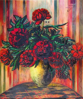 Evard_André_Rosen_Öl_auf_Hartfaser_64x53cm_1935_MF109