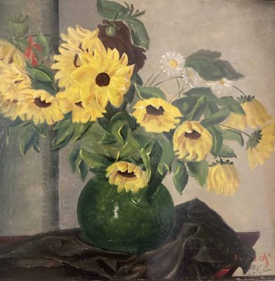 JM1442_André Evard_Sunflower Bouquet_1917