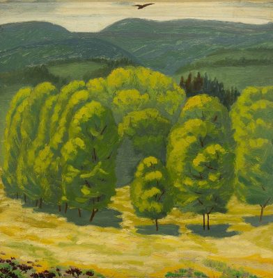 JM1452_André Evard_Landschaft mit Bäumen_1917_30x30cm_FRANK RAPP 3