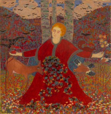 MF144_André-Evard_Dame-mit-Reh_1908_11x11cm_FR-ANK-RAPP-3