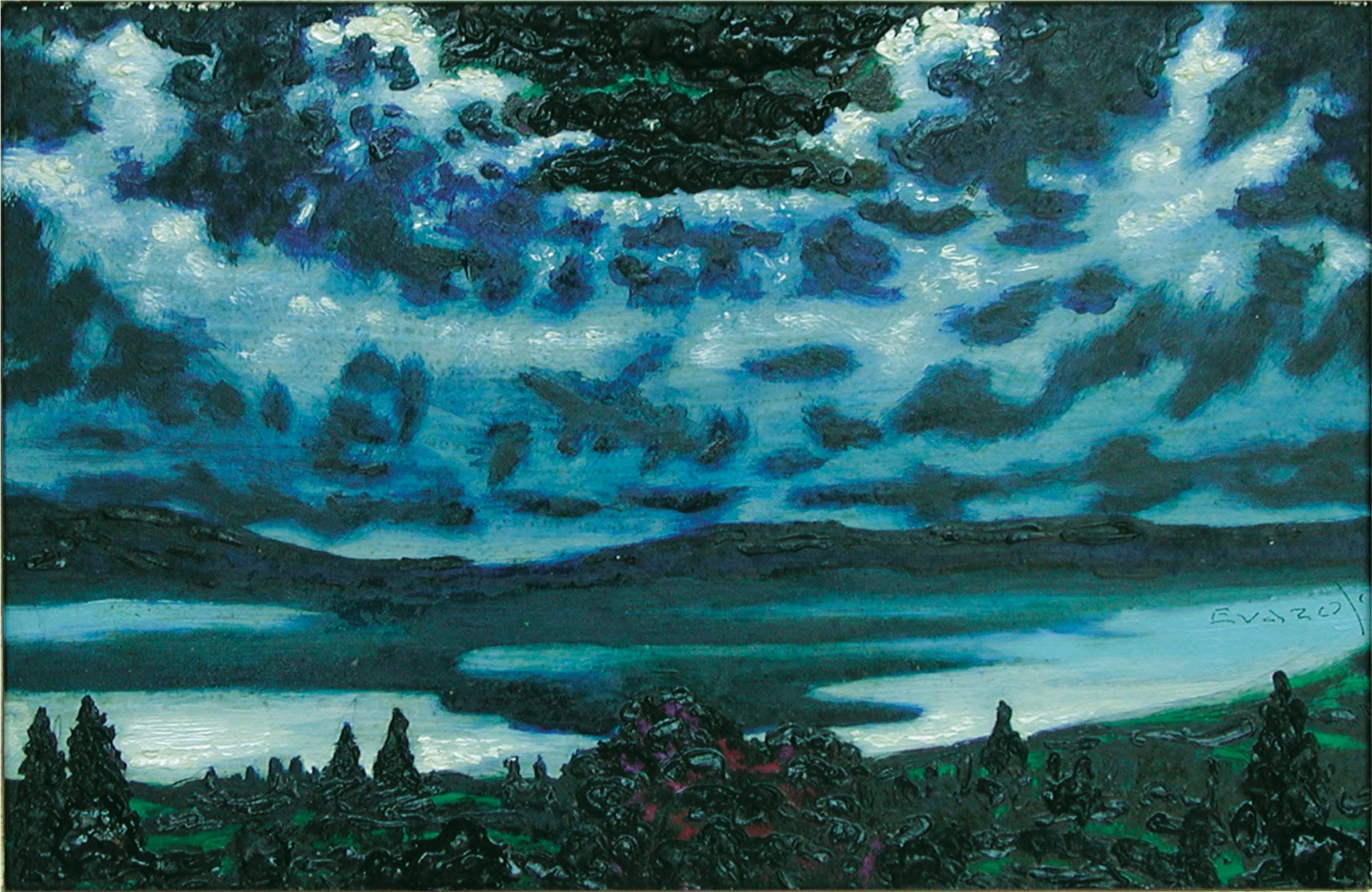 Blaue Abendstimmung