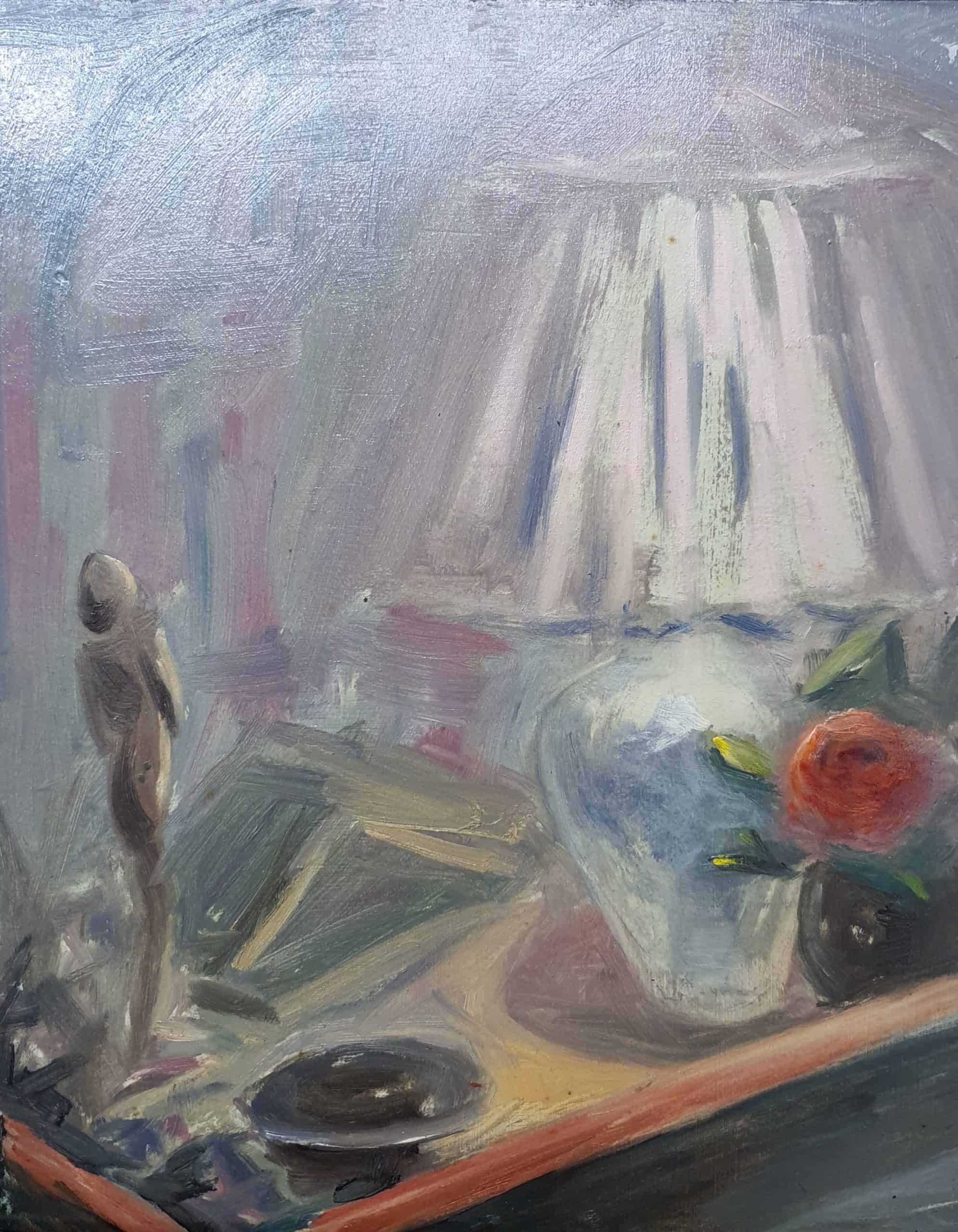 JM1477_André Evard_Lamp with figure_1918_38,5x44cm