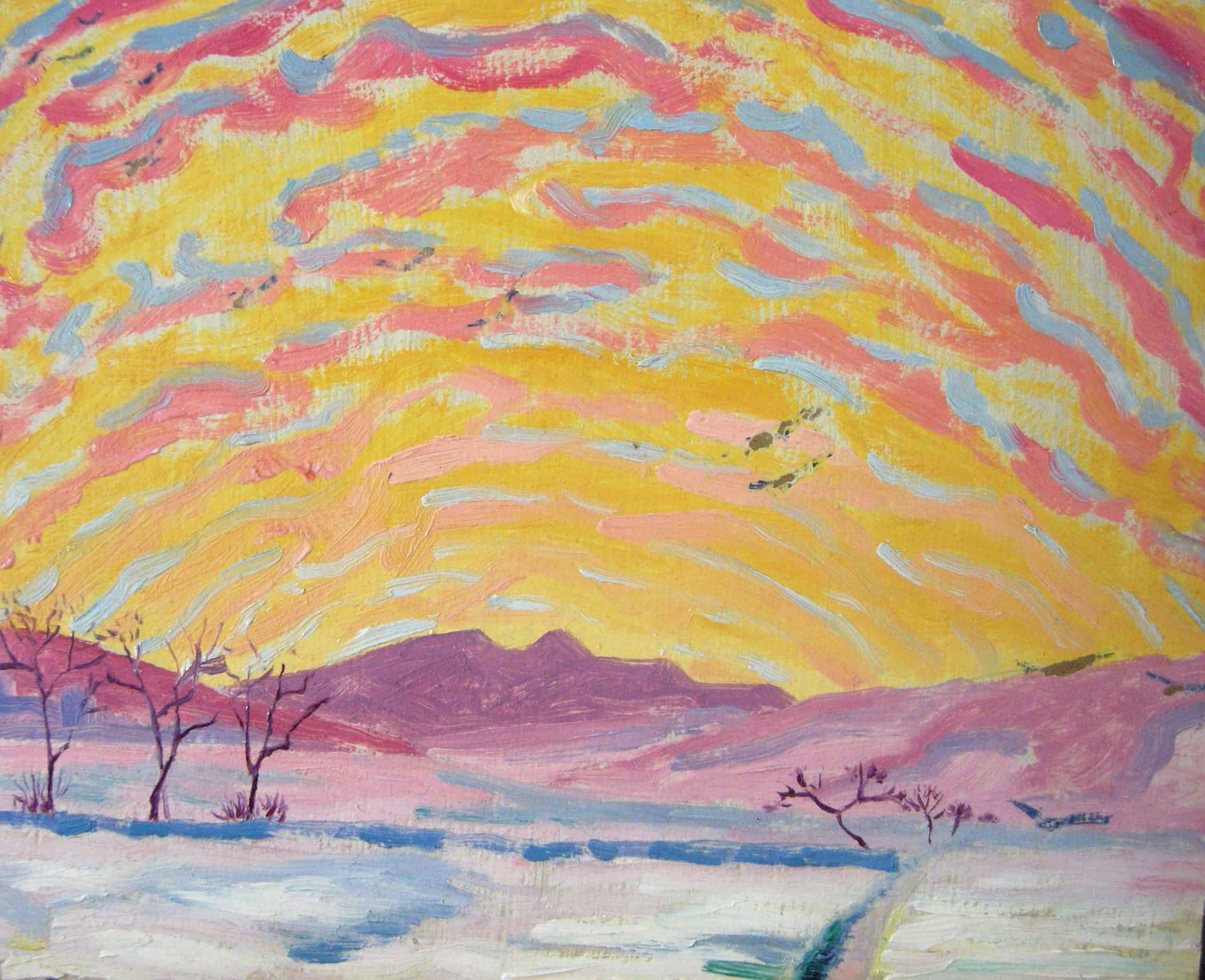 JM1485_André Evard_Purple Mountains_1917_44x39cm